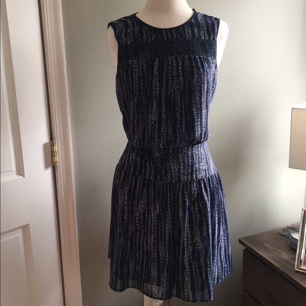 Michael Kors drop waist dress